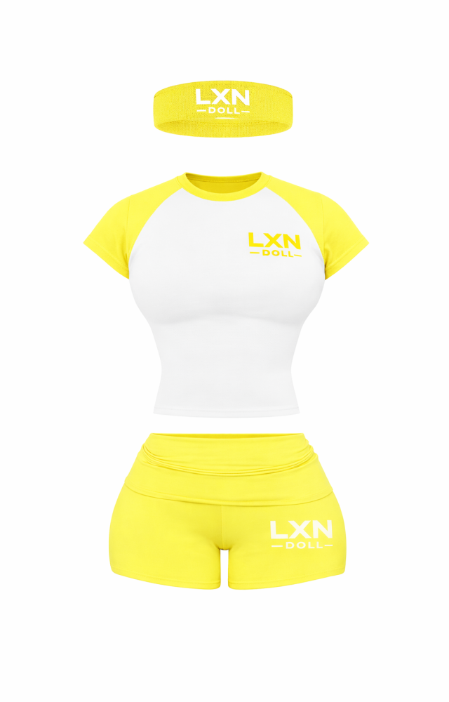 YELLOW LXN DOLL SET💛