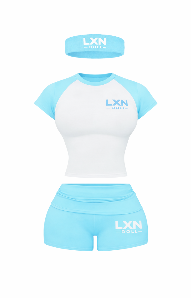 BLUE LXN DOLL SET🩵